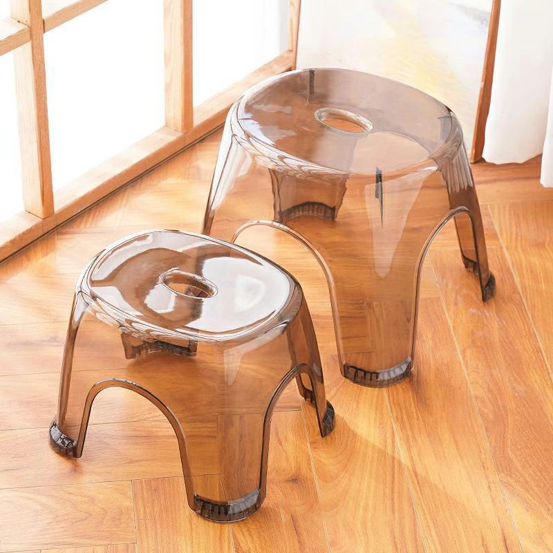Rakuten - 浴用椅子 バスチェア 小サイズ 風呂椅子 風呂イス バス用品 踏み台 いす 洗面台 風呂場 子供椅子 子供イス シンプル クリアカラー 無地 単色 クール おしゃれ 滑り止め 傷防止 新生活