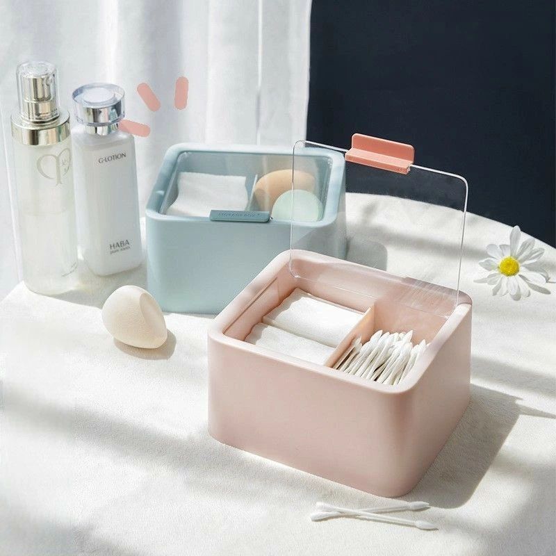 小物入れ 収納ボックス コスメボックス コスメケース 化粧品ケース プラスチック製 収納 蓋付き フタ付..