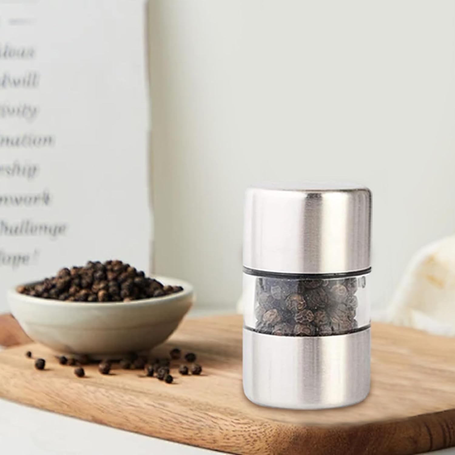 塩粉砕ボトル ブラックペッパーグラインダージャー ペッパーミルシェーカージャー ポータブル粉砕調味..