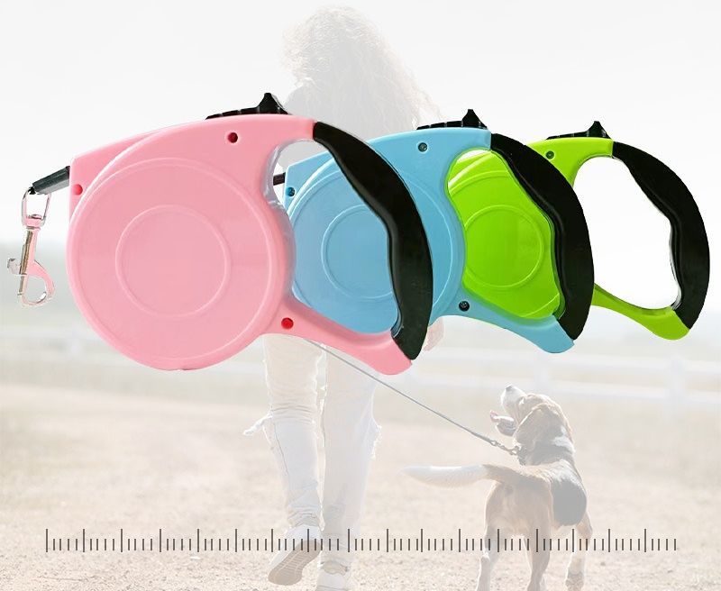 伸縮リード 犬用 犬 小型犬 犬のリード 自動格納式 リード 自動牽引ロープ 自動 格納 巻き取り式 ペッ..