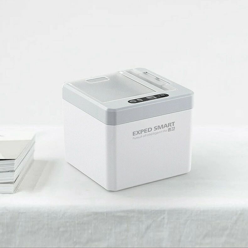 爪楊枝入れ センサー付き 自動 楊枝ケース つまようじ 収納 ホルダー 電池式 衛生的 卓上 蓋付き 防塵 ..