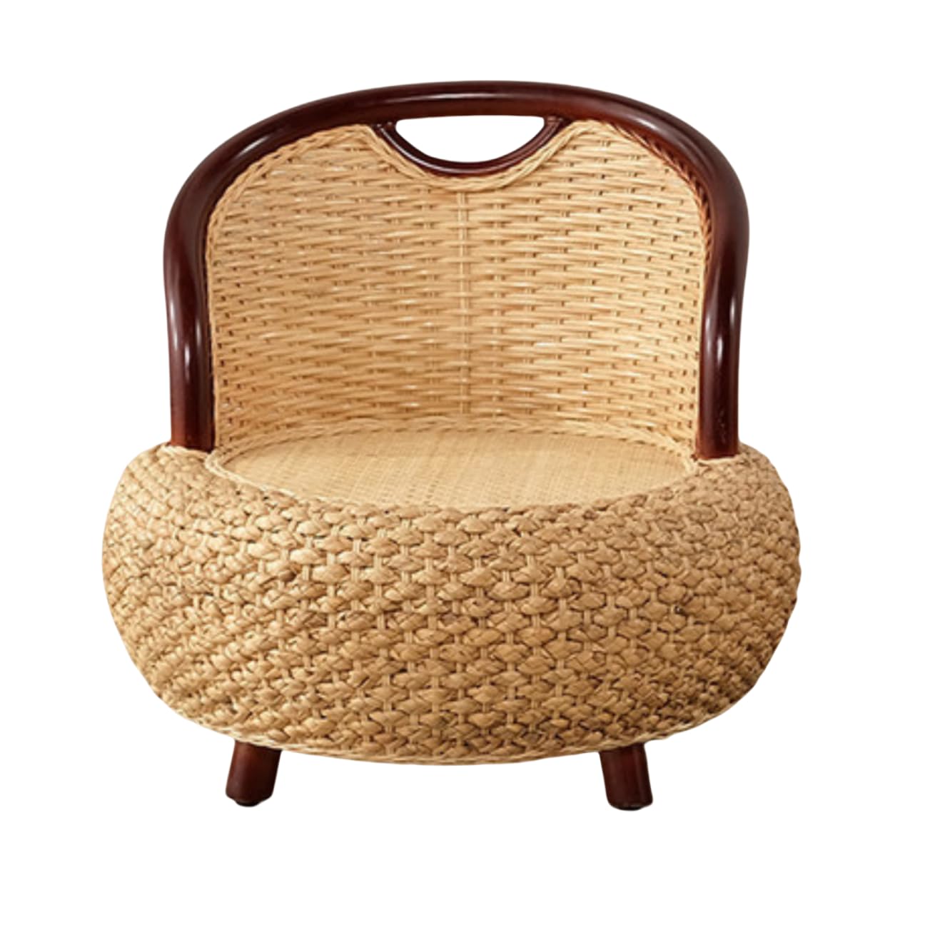 フロアチェア 畳 コーヒーテーブル 低い椅子 木製 窓の椅子 子供 ダイニングチェア ブラウン ナチュラル 座椅子 おしゃれ かわいい 軽量 軽い 持ち運び 和風 リビング 和室 コンパクト 一人掛け 座イス テレビ視聴 低め 料亭 旅館 宴会 プレゼント ギフト