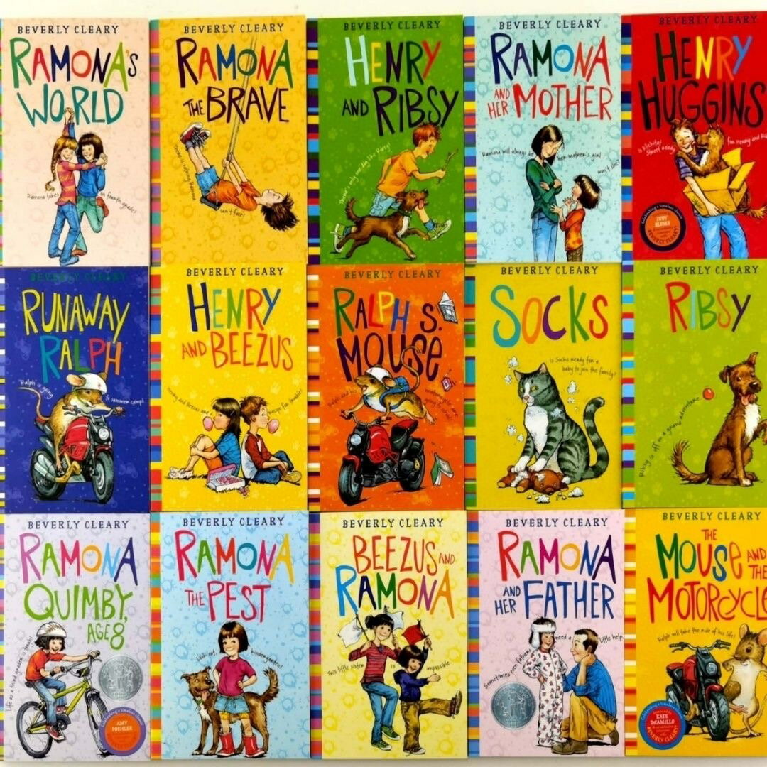 The Complete Ramona Collection　15冊 洋書　英語絵本　子供向け　洋書　英語教材　英語勉強　英会話　子供絵本　キッズ英語絵本　英会話入門　子供英語　子供英会話　キッズ絵本　キッズ英語絵本　キッズ英会話 音声付き　音源付き