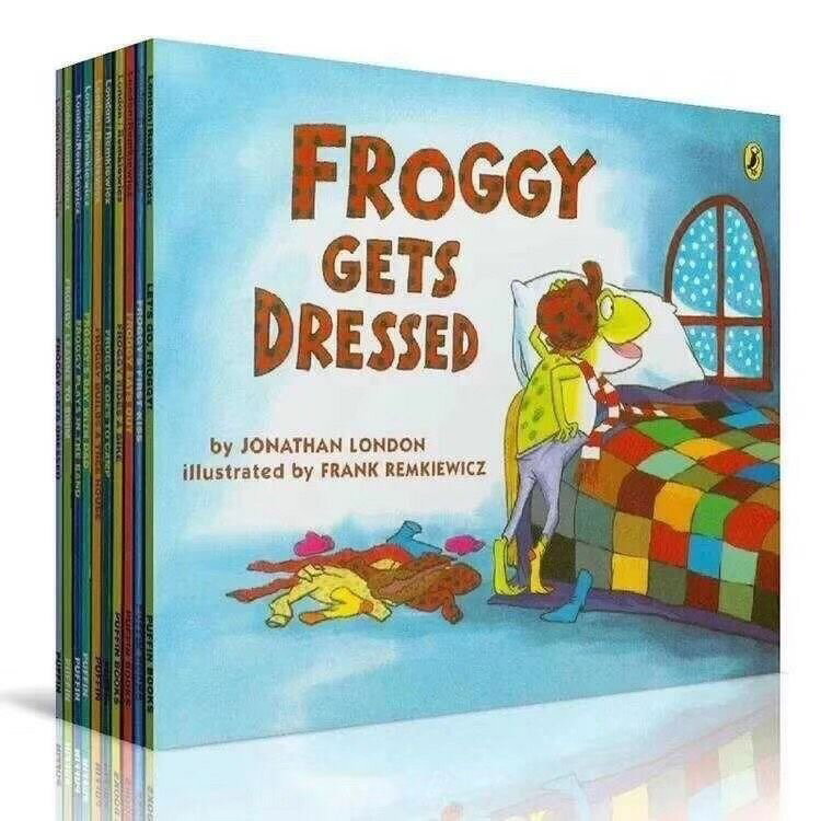 FROGGY GETS DRESSED 21册　英語教材　英語勉強　英会話　子供絵本　キッズ英語絵本　英会話入門　子供英語　子供英会話　キッズ絵本　キッズ英語絵本　キッズ英会話