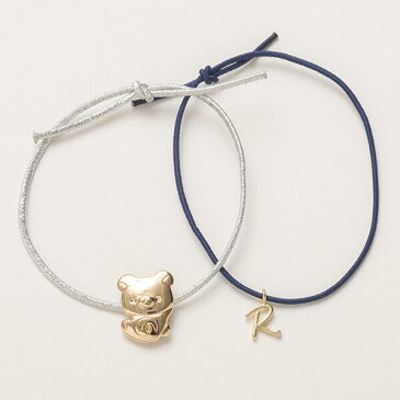 【Rilakkumaグッズ】リラックマ 静電気軽減ヘアブレスレット　AY41001 Rilakkuma Style Bracelet/リラックマスタイル ★りらっくまのブレスレットヘアゴムアクセサリーマスコット付きR/飾りお洒落雑貨ギフトXmasプレゼント★【3cmメール便OK】