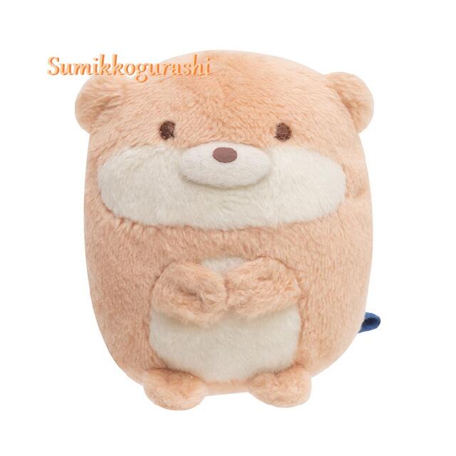 【 Sumikko グッズ 】 てのりぬいぐるみ かわうそ MY-61601 すみっコぐらし かわうそ すみっコ キャンプ テーマ 手乗り ぬいぐるみ カワウソ クリスマス プレゼント 贈り物 すみコレグッズ 獺 川獺 【3cmメール便不可】