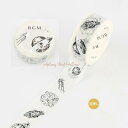 【BGMマステ】ライフ/Life-箔 15mm モノクロ惑星 BM-LGCA015 BGMマスキングテープ ★ビージーエムの幅15mmのマステLIFE箔押しシリーズマスキングテープシールテープ惑星デザイン宇宙柄コズミックデザイン地球土星★【3cmメール便OK】