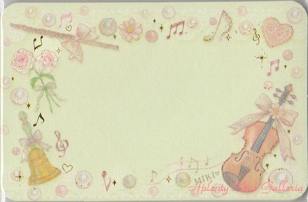 【 Miki Takei グッズ】 メッセージカード MC-15016 たけい みき デザイン 金の箔押し 加工 カード 名刺サイズ 10枚入り 一言メッセージ...