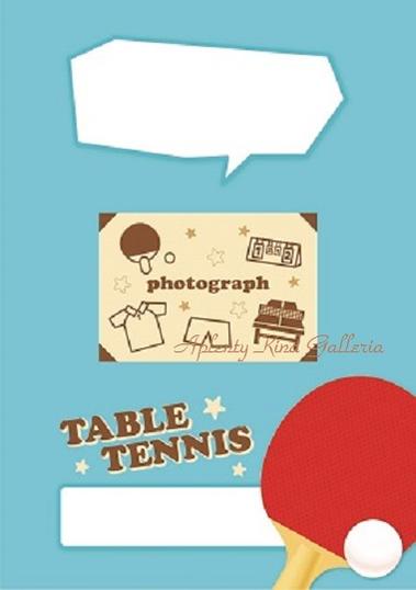 楽天Aplenty Kind Galleria【クラブ活動グッズ】スポーツ色紙　卓球部　SC-14054 ★A3サイズ★★Table Tennisクラブ部活動デザインの色紙ラケットピンポン球卓球台寄せ書き卒業記念にクラブ引退に寄せ書き記念品メモリアルグッズ学校生活思い出★【4枚まで3cmメール便OK】