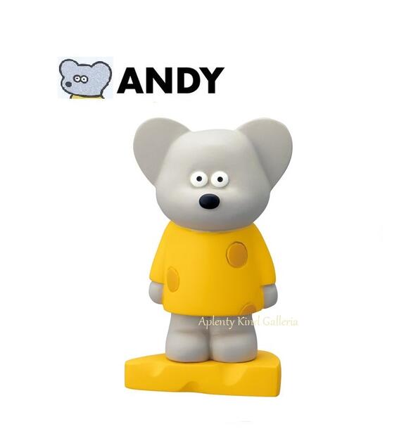 【 Andy グッズ 】 ANDY MASCOT アンディ マスコット AN-86981 A　サイズ: 約87mm 高さ ねずみ フィギ..