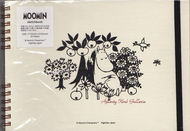 【MOOMINグッズ】ムーミンスケッチブックムーミンパパ海へ行くMM024,C☆