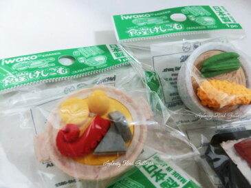 【iwako大人気】食堂おもしろ消しゴム【選択:おにぎり、おでん、天ぷらそば、カレーライス、釜めし、天丼、うな重】ER-951083★面白ケシゴム面白消しゴムおもしろグッズ食べ物けしごむ食事メニュー消しごむユニークグッズプチギフト【3cmメール便OK】