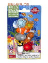 【シーアニマルグッズ】おもしろけしごむ シーフレンズセット ER-BRI069 イワコーブリスターパック omokeshi set ★ Sea Friendsセ...