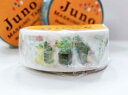 【JUNOマステ Vol.3】Junoマスキングテープ Vol.3Vintage Garden/ビンテージガーデン JN-MT-042 15mm幅★幅15ミリジュノのマステ/植物柄プランツお庭長靴園芸グッズ木々お花柄ガーデングッズ★【3cmメール便OK】