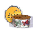 【 JUNO Vol.2 】Juno マスキングテープ vol.2 JN-MT-031 バタフライ butterfly 幅15mm ジュノ masking tape デコレーション ちょうちょう 蝶々 虫 昆虫 春 蠢く 【3cmメール便OK】