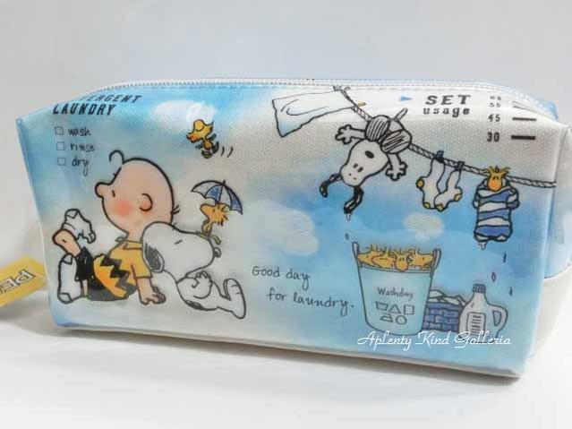 スヌーピー 【SNOOPYグッズ】スヌーピー ボックスペンケース　NO.88413　青空 ★ PEANUTS ペンポーチ スヌーピーグッズ 筆入れ 筆ばこ ふでばこ ふでいれ 筆箱/贈り物 あおぞらデザイン 洗濯物柄 チャーリーブラウン BOX ペンケース【3cmメール便不可】