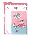 【 MOOMIN グッズ】 ムーミン レターセット NO.27895 ティータイム ★ 便箋8枚 封筒 4枚入り ★ リトルミイ レターパック お手紙 ダイカッ...