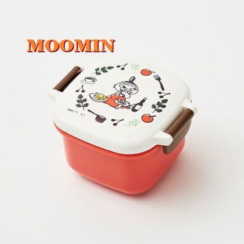 【MOOMINグッズ】ムーミン　デザートケース リトルミイ柄　NO.24648 ★森のキッチンシリーズ　容量：160ml ★ムーミンの小さいケース密封小型ケースおべんとうばこ密封タイプ小さいランチボックス果物入れ/蓋をはずしてレンジOK★【3cmメール便不可】