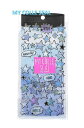 【 My Colle Seal 】 マイコレシール ポッピングスター NO.01699 ボトル型 デザイン台紙・ 金の箔押し クリアシール 星柄 スターデザイン ながれぼし ほし柄 ドット ストライプ グラデーション 七夕飾り 文字シールあります 【3cmメール便OK】