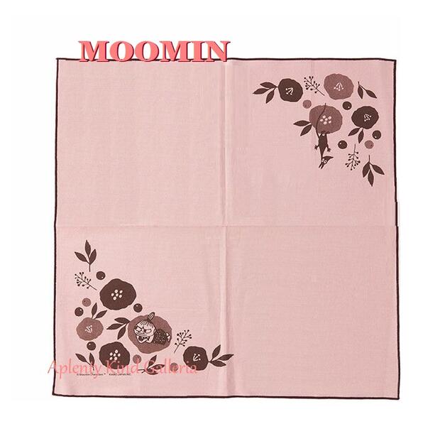 【Moominグッズ】抗菌 ムーミン ランチクロス NO.201275 花とリトルミイ サイズ: 約50cm×50cm りとるみい お弁当包み ランチナフキン ...