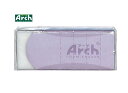 【Arch Foam Eraser】アーチ消しゴム NO.202381　パープル MOTION COLOR ARCH/モーションカラー ★ミシン目入り 角が丸い 折れ防止スリーブ 消しごむ アーチケシゴム/入学準備 新学期/サクラクレパス/SAKURA【3cmメール便OK】