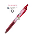 【 moomin グッズ 】 ムーミン 単色 ジェットストリーム NO.223603 マイディアガール / ラバーグリップ: レッド系 ボール径: 0.5mm インク色: 黒色 リトルミイ ペン Pen 入学 就職 新生活 ギンガムチェック ちびのミイ / 芯替え可能 【3cmメール便OK】(3)