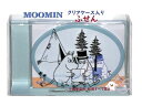 【 MOOMIN Fusen 】 ムーミン ケース入り ふせん NO.213673 メッセージ 付箋 2柄 × 各15枚入 計30枚入り フセン 附箋 楕円形 ...
