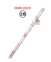 【 新入学 グッズ】 サンリオ Hello Kitty NO.304951 ハローキティ 2B 黒芯 かきかたえんぴつ くろいろ 芯 2B芯 丸軸 入学 進級 ...