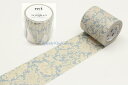 【mt×artist series】カモイマスキングテープ Chrysanthemum Toile/クリサンティワムトワール MTWILL08 mt ウィリアム・モリス/William Morris ★カモ井の幅50mmのマステ/幅広タイプワイドマステ/お花柄フラワーデザイン★【3cmメール便不可】