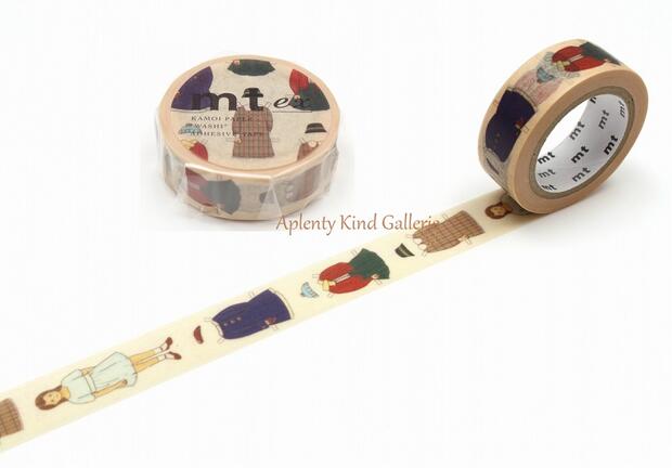 【 Kamoi mt AW 】 カモイ/ マスキングテープ MTEX1P191 mt ex きせかえ 秋 冬 幅15mm × 7m 長さ カモ井 15mm幅 マ...