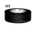 【 Kamoi mt 】 カモイ/ マスキングテープ マットブラック MT01P207 15mm幅 × 10m巻き マステカモ井 幅15mm マステ 無地 透けない黒色 ブラック マットな 黒色 ※個包装されていない商品です※5個限【3cmメール便OK】