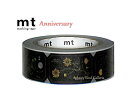 【 Kamoi 10th マステ】 カモイ/ マスキングテープ MT05G009-2 フラワーラベル -mtギフトボックスより カモ井 10周年 Anniver...