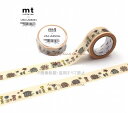 【 Kamoi mt × Lisaマステ】 カモイ/ マスキングテープ MTLISA20 はりねずみ ガーデン mt Lisaシリーズ 幅18mm × 7m長さ カモ井 18mm幅 少し 幅広マステ mt リサラーソン ハリネズミ 花 庭 Garden 針鼠 フラワー 【3cmメール便OK】