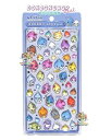 新入荷【 BONBON DROP SEAL 】 しずくちゃん ボンボンドロップシール NO.94740 しずくの森の仲間たち カラフル キャンディ風 クリアーシール ツヤツヤ プックリ KAWAII 【3cmメール便OK
