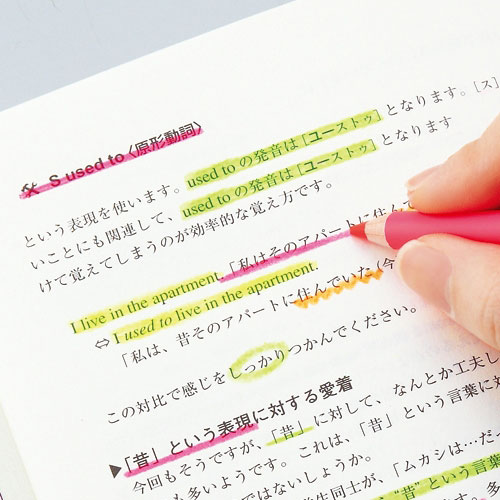 【 HiLiNE 】 クツワ/ ハイライン 鉛筆の蛍光マーカー RF017GR グリーン 色えんぴつ 色エンピツ 鉛筆 カラー 蛍光色 重要ポイント 【3cmメール便OK】 akgshop-10015367 Aplenty Kind Galleria サンプル画像2