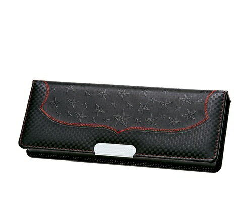 【 鉛筆 プレゼント中 】1ドア 軽量 筆入れ スター SF005BK ブレイブスター ★ マグネット筆入れ 上質ふでばこ 筆ばこ ペンケース 入学準備 星柄 ...