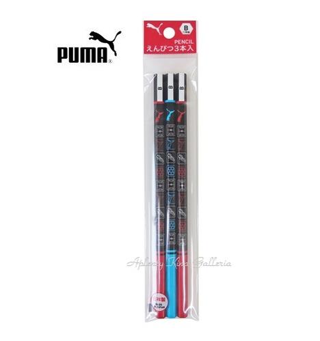【 PUMA グッズ 】 クツワ/ プーマ B芯 鉛筆 3本入り PM203 六角軸 えんぴつ B エンピツ 3本パック 6角軸 入学 新学期 進級 準備 塾 ...