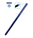 【 HiLINE/ ハイライン 】 ホクサイン/ HOKUSIGN 2B芯 鉛筆 PA011 天面: ライトブルー 2B 黒芯 極細芯 六角軸 えんぴつ 折れに...
