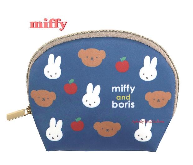 【miffyグッズ】ミッフィー ポーチ B柄　MF737B/