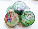 【大人気商品】fion stewart masking tape【選択：chalk tea time floral shimly life green path】FS-MT-フィオンステュワートマスキングテープ/ラウンドトップマスキングテープ★水玉模様ドット水彩画手書き風ROUND TOP★【3cmメール便OK】