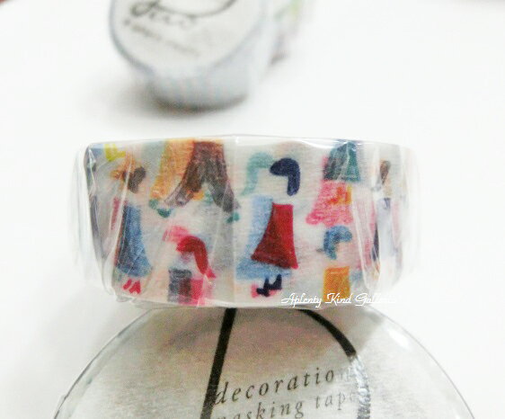 【 Round TOP 】 スペースクラフト マスキングテープ SC-MK-021 Girl/ ガール space craft 幅15mm マステ maskin...