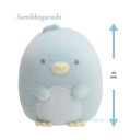 【 Sumikko グッズ 】 すみっコぐらし プチすみっコマスコット AB-06108 ぺんぎん(本物)ふわころ素材 マスコット フロッキー加工すみっこ pe...