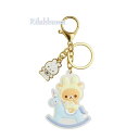 【Rilakkumaグッズ】リラックマ キーホルダー AB-07401 うさうさベビー ぷっくり ラバー素材 キーホルダーパーツ付き(リング& フック付き)/赤ちゃんうさぎ マスコット付き りらっくまベビー あかちゃん BABY ベイビー チャーム※1個限【3cmメール便OK】