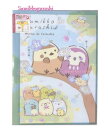 【Sumikkoグッズ】すみっコぐらし FA-04803 10ポケット A4 クリアホルダー 見開きタイプ 10室 ★ A4から A3まで収納可能 みんなで こ...
