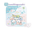 【 Sumikko Towel 】 すみっコぐらし ハンドタオル CM-47801 セーラー服 マップ風 しろくまの ふるさと サイズ: 25×25cm すみっ...