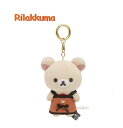 【 Rilakkuma グッズ】 リラックマ ぶらさげ ぬいぐるみ MO-33301 コリラックマ BASIC RILAKKUMA HOME CAFE りらっくま エプロン姿 マスコット ぶら下げグッズ 丸型 カラビナ パーツ付き ホームカフェ カフェスタイル Apron Donut 【3cmメール便不可】