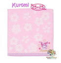 【 Sanrio グッズ 】 サンリオ プチタオル 525227 クロミ さくら Kuromi サイズ: 約25 × 25cm サクラ くろみちゃん 刺しゅう ...