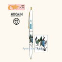 【 MOOMIN グッズ 】 ムーミン Click Gold/ クリックゴールド ボールペン S4648552 W/ホワイト インク色: ブラック 黒 ボール径 0.5mm 細字 ぼーるぺん クリップ付き スリムタイプ ムーミングッズ 入学 就職 リトルミイ ハウス フローレン【3cmメール便OK】