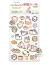 【 mofusand グッズ】 モフサンド 和紙シール S8813744 和菓子 箔押しシール にゃんこ × 和のお菓子 テーマ もふさんど グッズ おまんじゅう わがし カステラ たい焼き シールシート ※5個限【3cmメール便OK】
