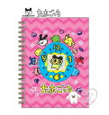 【 TAMAGOTCHI グッズ】 たまごっち ポケットリングノート S2642476 A柄 リングノート 60枚 B6サイズ Ring Note 罫線 のーと まめっち柄 ゲーム柄 POP かわいい なみなみ ギザギザ柄 キャラクター 【3cmメール便OK】